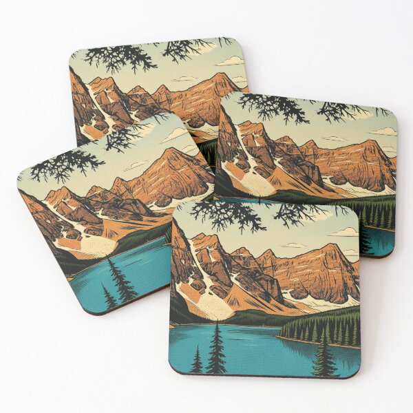 Item preview, The Alpine Glacial Lake designed and sold by BlueBerry45.