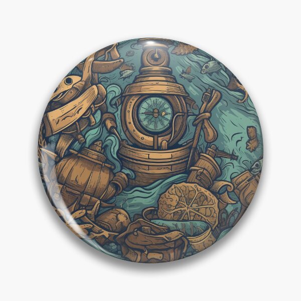 Item preview, Gold Hunt in the Sea Bed - Discover Hidden Treasures Underwater designed and sold by Alphakenon.