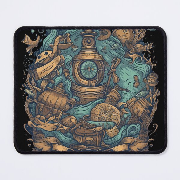 Item preview, Gold Hunt in the Sea Bed - Discover Hidden Treasures Underwater designed and sold by Alphakenon.