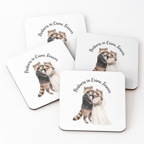 Item preview, Raccoon Wedding Dip Dance designed and sold by Tiffany Roy.