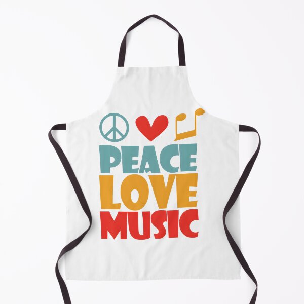 Item preview, Peace Love Music Graphic Design for Music Lovers and Peace Enthusiasts designed and sold by CAROLINE MARTINS.