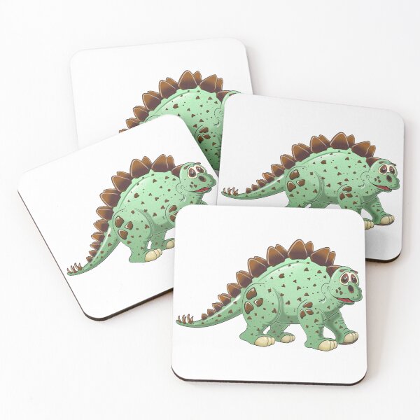 Item preview, Mint Chocolate Chip Stegosaurus dinosaur cartoon designed and sold by Scott Hayes.