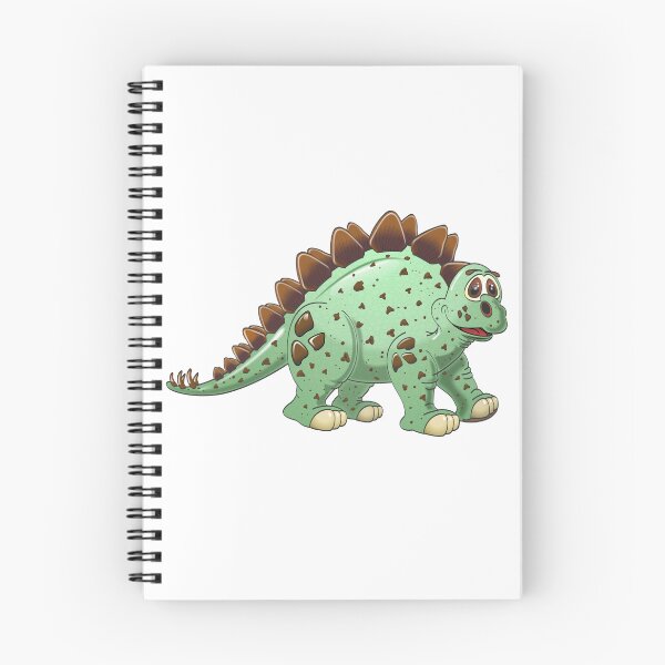 Item preview, Mint Chocolate Chip Stegosaurus dinosaur cartoon designed and sold by Scott Hayes.