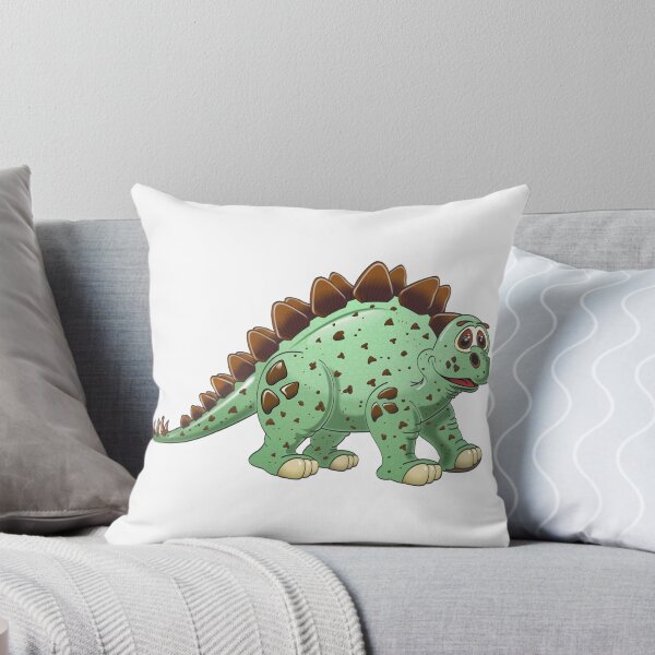 Item preview, Mint Chocolate Chip Stegosaurus dinosaur cartoon designed and sold by Scott Hayes.