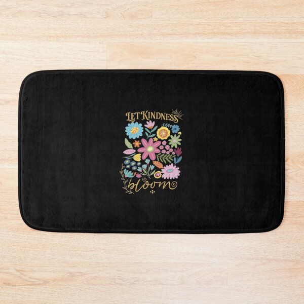 Item preview, Let Kindness Bloom Floral Quote  designed and sold by Kaliundt.