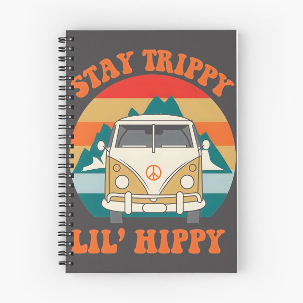 Item preview, Stay Trippy Lil Hippy Psychedelic Retro Vibes Design designed and sold by CAROLINE MARTINS.