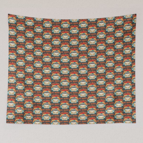 Item preview, Stay Trippy Lil Hippy Psychedelic Retro Vibes Design designed and sold by CAROLINE MARTINS.