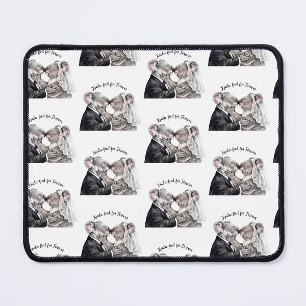 Item preview, Koala Couple Wedding Kiss designed and sold by Tiffany Roy.