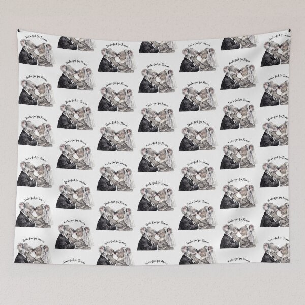 Item preview, Koala Couple Wedding Kiss designed and sold by Tiffany Roy.