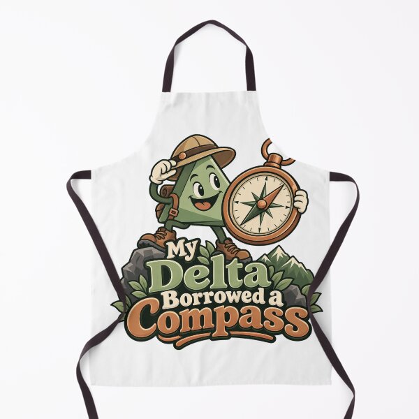 Item preview, My Delta Borrowed a Compass Options Greek Art designed and sold by Bikivuno.