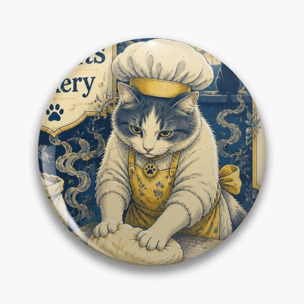 Item preview, Kitty Biscuits Bakery- Vintage Sugar Cookies designed and sold by Shelley Loewnau-Jones Studio.