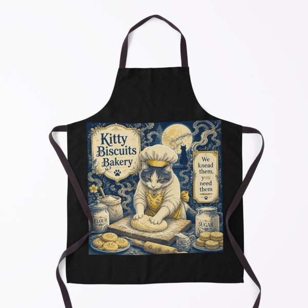 Item preview, Kitty Biscuits Bakery- Vintage Sugar Cookies designed and sold by Shelley Loewnau-Jones Studio.