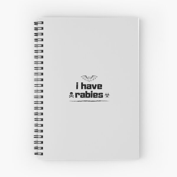 Item preview, I Have Rabies Typographic Quote designed and sold by Kaliundt.