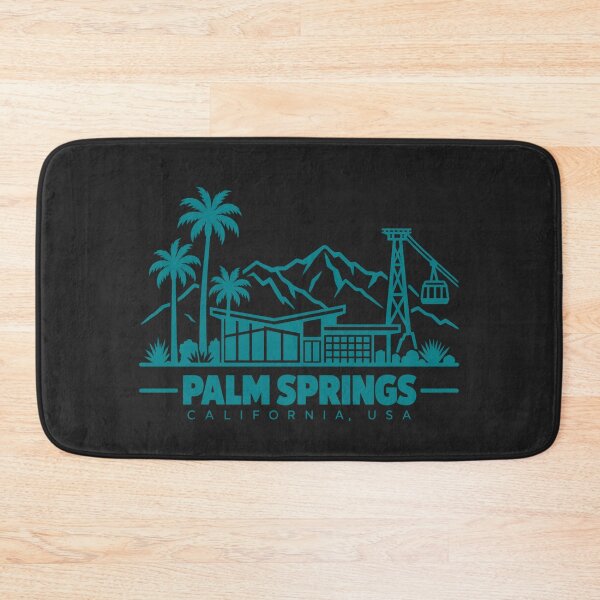 Item preview, Palm Springs California USA Line Art Travel Poster designed and sold by CMYKStudio.