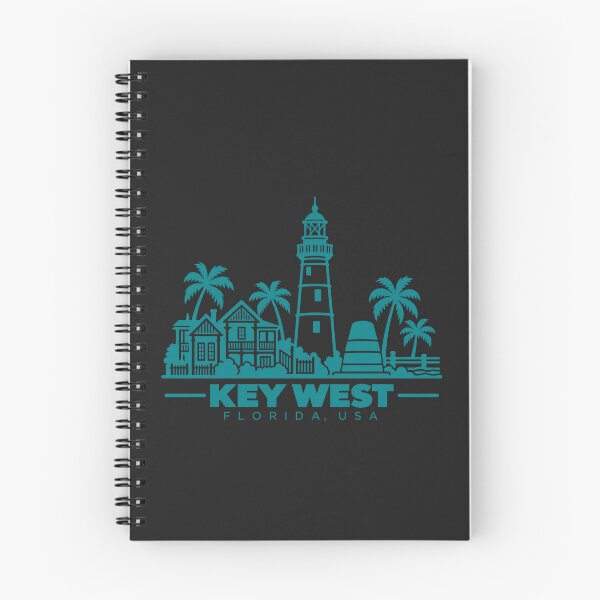 Item preview, Key West Florida USA Line Art Travel Poster designed and sold by CMYKStudio.