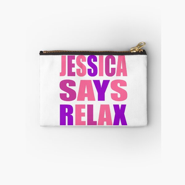 Item preview, Jessica Says Relax Pink designed and sold by Normbot2000.