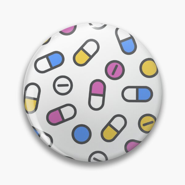 Item preview, Cute Pills and Capsules Pattern designed and sold by OEKAKIYASAN.