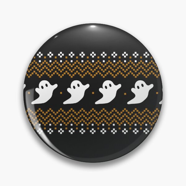 Item preview, Cute Ghosts Knit Pixel Pattern  designed and sold by TackyTime.