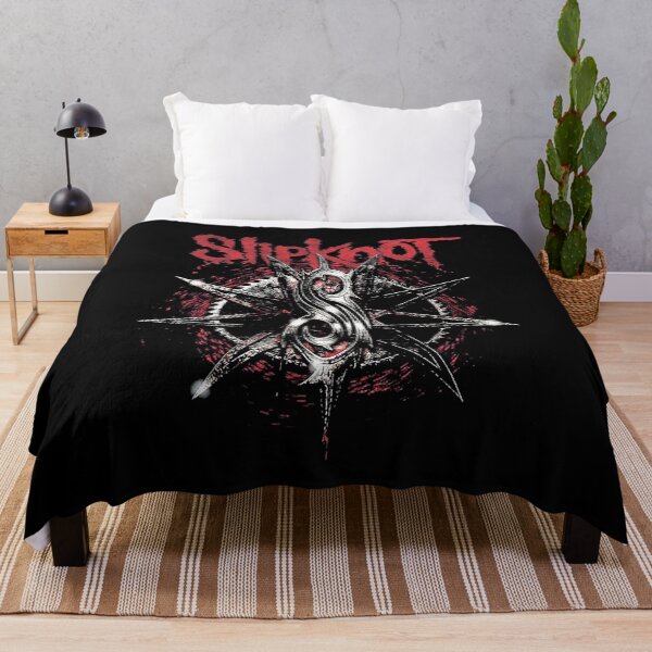 Item preview, Distressed Stylized S Symbol Nine-Pointed Star -Slipknót- designed and sold by Paddelicilios.