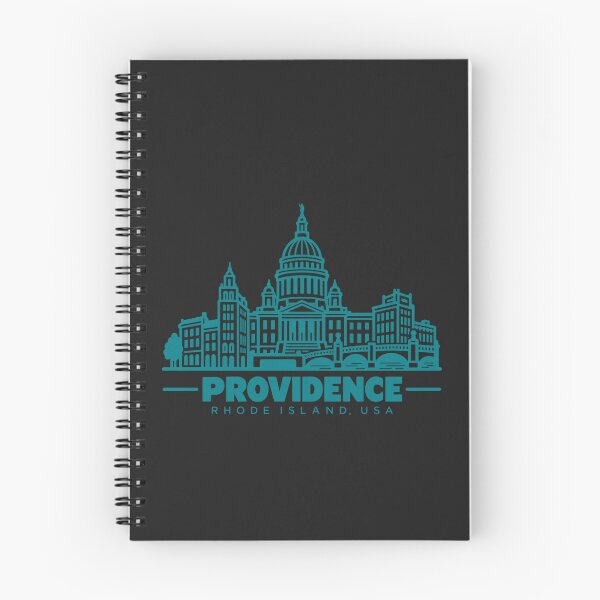 Item preview, Providence Rhode Island USA Line Art Skyline Poster designed and sold by CMYKStudio.