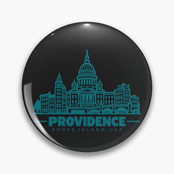 Item preview, Providence Rhode Island USA Line Art Skyline Poster designed and sold by CMYKStudio.
