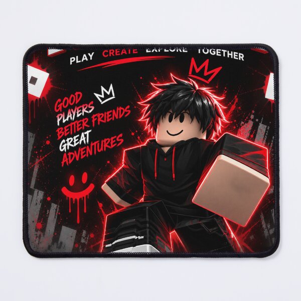 Item preview, Roblox Gamer Red Neon Gaming Avatar designed and sold by NBT-NOVA.