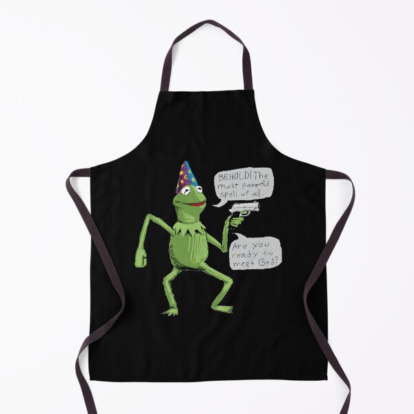 Item preview, Wizard Kermit Casting Powerful Magic with Mystical Energy designed and sold by Liam Yates.