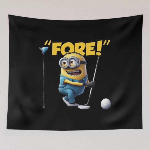 Item preview, Minion Golf Player Fun Design designed and sold by KENNETHPAGANJON.