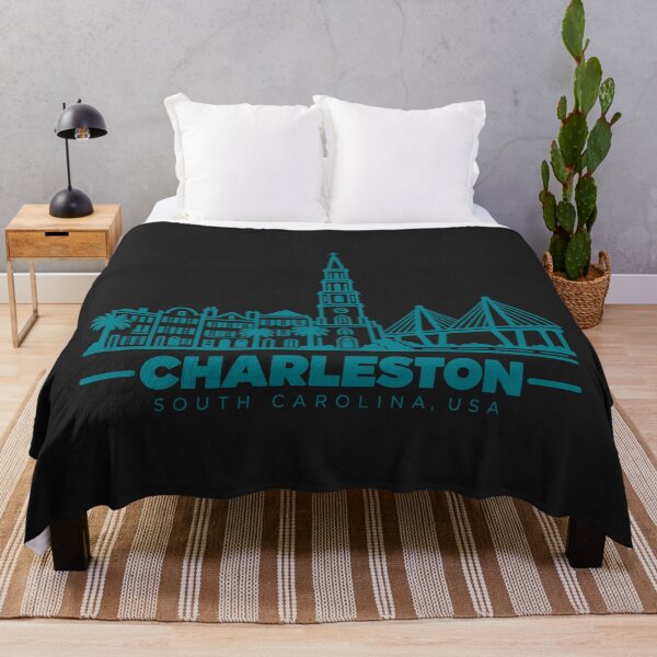 Item preview, Charleston South Carolina USA Line Art Landmark Poster designed and sold by CMYKStudio.