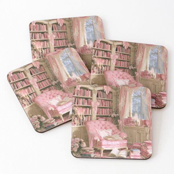 Item preview, Pink Library designed and sold by bubblyrainbow.