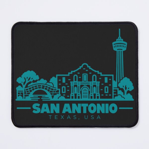 Item preview, San Antonio Texas USA Line Art Skyline Poster designed and sold by CMYKStudio.