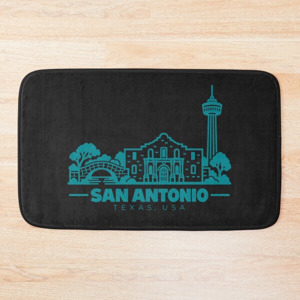 Item preview, San Antonio Texas USA Line Art Skyline Poster designed and sold by CMYKStudio.