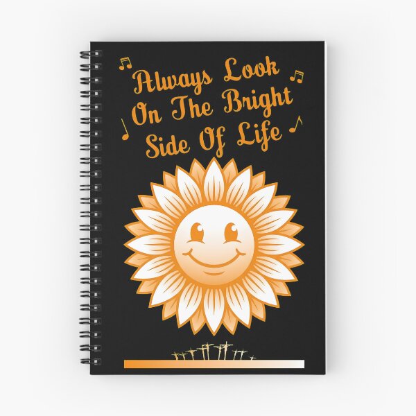 Item preview, Happy Sunflower Face Always Look Bright Side Slogan designed and sold by DovieBahringer.