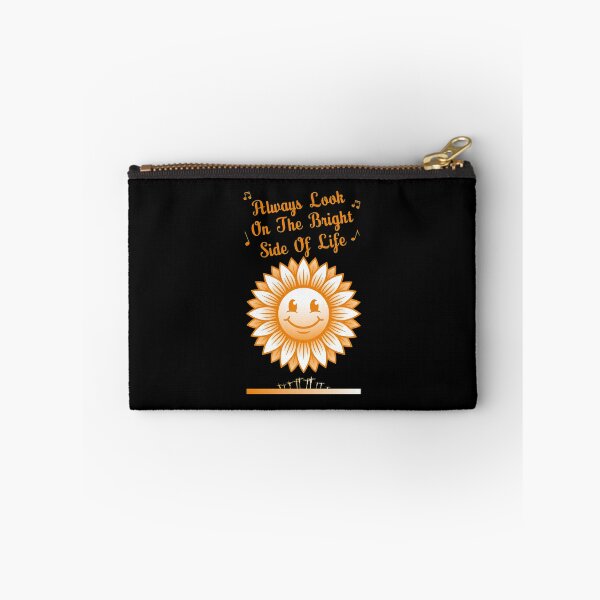 Item preview, Happy Sunflower Face Always Look Bright Side Slogan designed and sold by DovieBahringer.