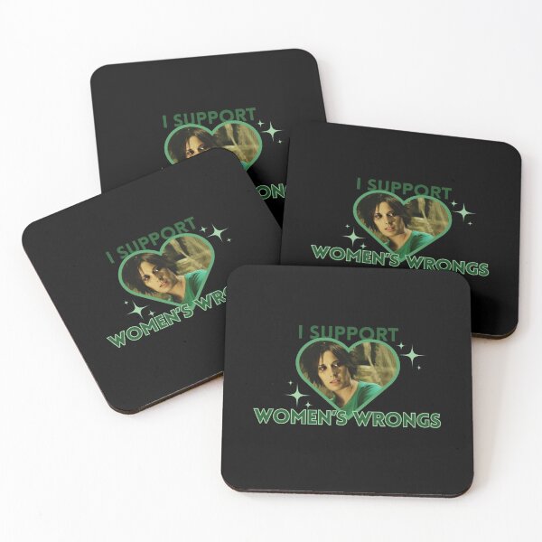 Item preview, I Support Women's Wrongs Amanda designed and sold by LivzazArt.