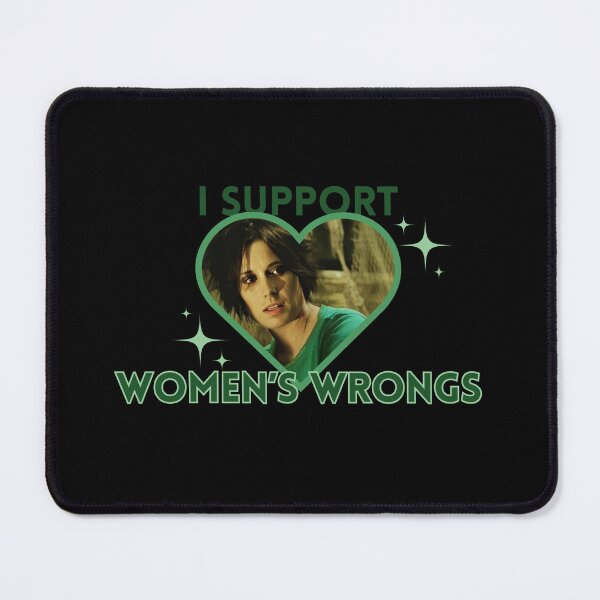 Item preview, I Support Women's Wrongs Amanda designed and sold by LivzazArt.
