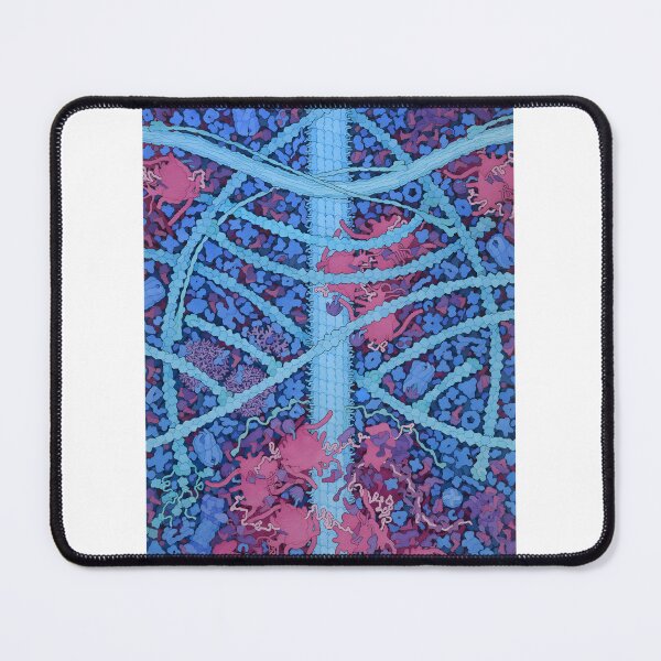 Item preview, CytoSkeleton Cell Biology Anatomy Art Design for Science Enthusiasts designed and sold by kyroskoh.