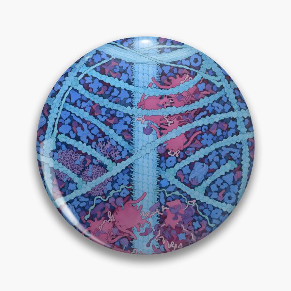 Item preview, CytoSkeleton Cell Biology Anatomy Art Design for Science Enthusiasts designed and sold by kyroskoh.