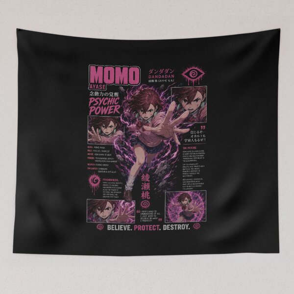 Item preview, Momo Ayase Dandadan Psychic Power Anime Art designed and sold by SirLivy.