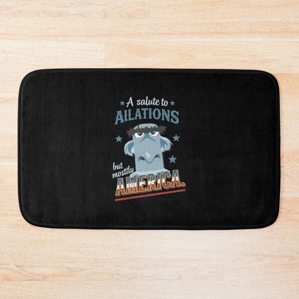 Item preview, Funny Grumpy Blue Bird Character Patriotic Slogan Art designed and sold by DovieBahringer.