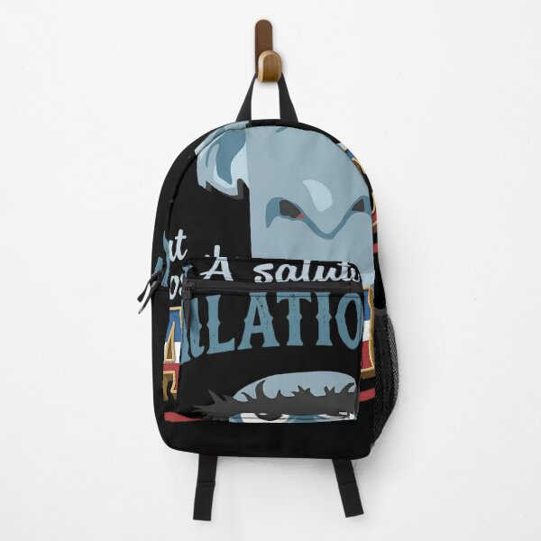 Item preview, Funny Grumpy Blue Bird Character Patriotic Slogan Art designed and sold by DovieBahringer.