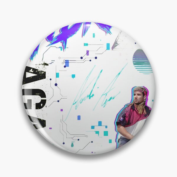 Item preview, Retro Synthwave Tennis Player Neon Glitch Tech Art designed and sold by DovieBahringer.