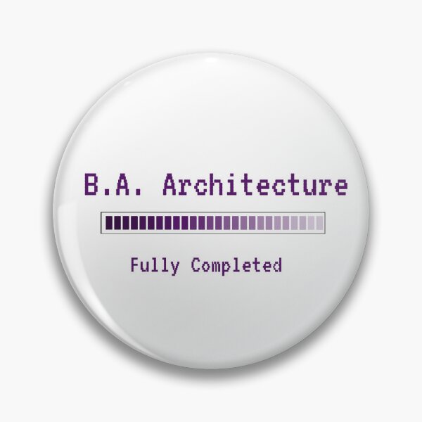 Item preview, B.A. Architecture degree complete (in purple) designed and sold by serenebookworm.