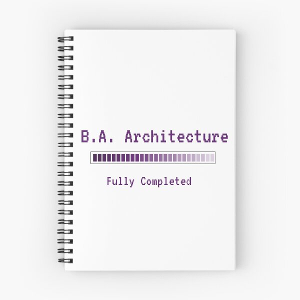 Item preview, B.A. Architecture degree complete (in purple) designed and sold by serenebookworm.