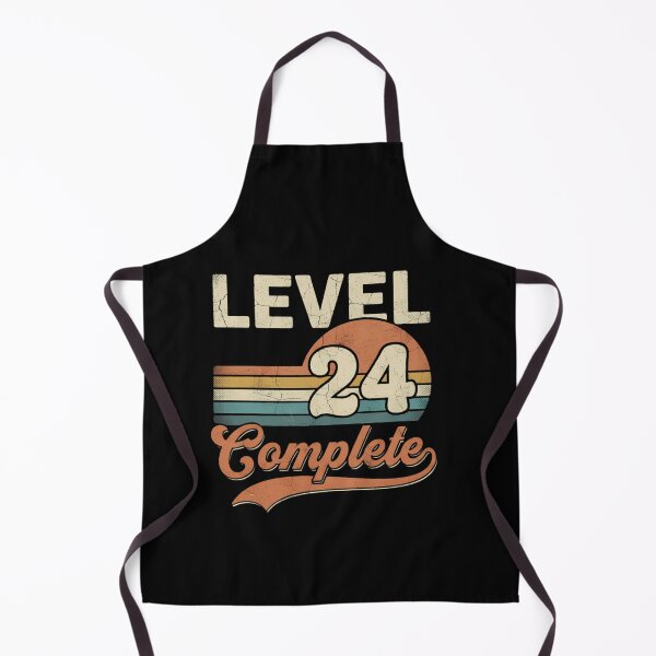 Item preview, Level 24 Complete Retro Sunset 24th Birthday Vintage Distressed Birthday designed and sold by Zizo-DR44.