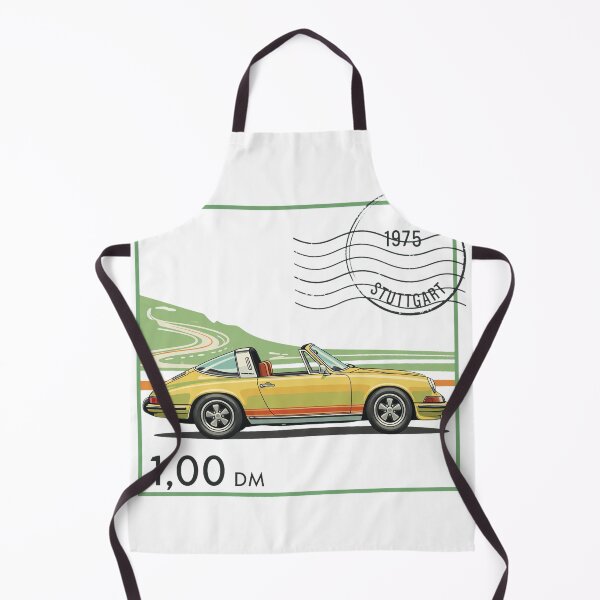 Item preview, Vintage Yellow Sports Car Stamp Illustration designed and sold by KENNETHPAGANJON.
