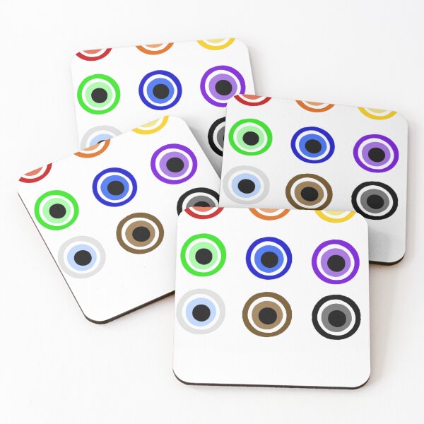 Item preview, Rainbow Evil Eyes designed and sold by FailedD3signs.