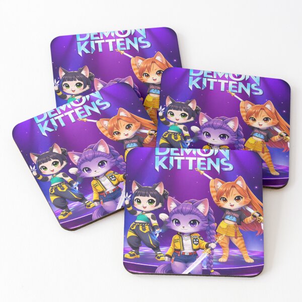Item preview, Kat Purr Demon Kittens Poster designed and sold by SOCRAM1331.