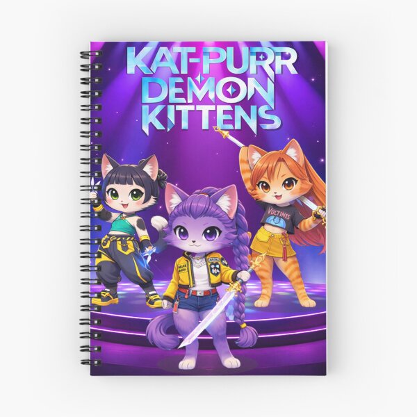 Item preview, Kat Purr Demon Kittens Poster designed and sold by SOCRAM1331.