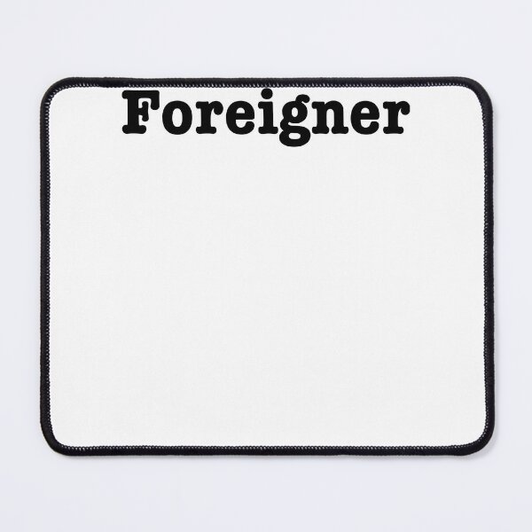 Item preview, THE FOREIGNER band designed and sold by KMBRstudioSg.